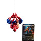 1001 Spider-Man Marvel Legends Serisi Magic: The Gathering Battle-Damaged, 15 cm Aksiyon Figürü Oyuncak