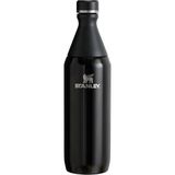 1001 Stanley All Day Slim Soğuk Su Şişesi Termosu, 0.60 Litre, Siyah | 6 Saat Soğuk - 11 Saat Buzlu -