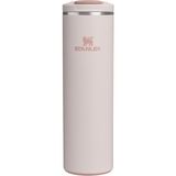 1001 Stanley The Transit Fliptop Mug Termos Bardak, 0.60 L, Pembe Kuvars (Rose Quartz)