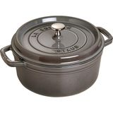 1001 Staub La Cocotte Döküm Tencere, Grafit Gri