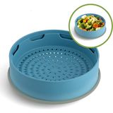 1001 Steamy Mavi 24 cm Buharda Pişirici