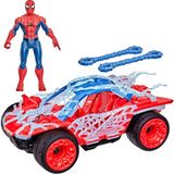 1001 Studios Spider-Man: Yepyeni Bir Gün Actionverse Stretch & Blast Buggy, 11,4 cm Aksiyon Figürü ve - Ahşap