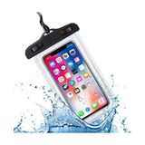 1001 Su Geçirmez Cep Telefonu Kılıfı Tüm Telefonlara Uygun (7 Inçe KADAR)%100 Waterproof (Siyah)