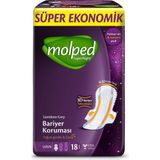 1001 Supernight Ultra Hijyenik Ped Uzun Süper Ekonomik 18 Adet - SEÖ