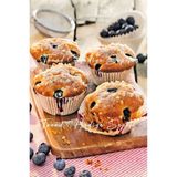 1001 Takribi 200 Adet Orta Boy Beyaz Muffin Kek Kalıbı, Browine Kalıbı 50X30 Mm, Cupcake Kağıdı