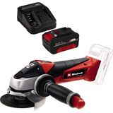 1001 Te-Ag 18/115 Li - Solo, Akülü Avuç Taşlama ve Einhell 18V 4,0 Ah Pxc Starter Kit (Başlangıç S