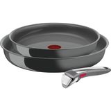 1001 Tefal Ingenio Ceramic Renew Indüksiyon Tabanlı 3 Parça Tava Seti