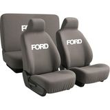 1001 Terletmeyen Kumas ve Birebir Uyum Sunan Ford Tourneo Courier ile Uyumlu Oto Koltuk Kılıfı Gri - Çok Renkli