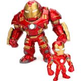 1001 Toys Marvel Figur Hulkbuster & Ironman, Helm Zum Öffnen Und Schließen, Sammelfiguren, Set, Die-Cas - secenek