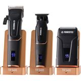 1001 TR-5400 Saç & Sakal & Günlük Tıraş & Ense Çizim Profesyonel Berber Tıraş Makinesi 3'lü Set