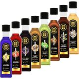 1001 Tüfekçi 8'li Avantajlı Özel Deneme Şurup Seti Gerçek Şeker Kahve ve Kokteyl Şurubu 8X60ML