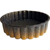 1001 Turta ve Tart Kek Kalıbı Royal Gold Kalın Döküm Üç Katmanlı Kaplama 525 Gram