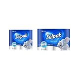 1001 Tuvalet Kağıdı, 32'li, 1 Paket (1 x 32 Adet), 2.83 kg + Selpak Tuvalet Kağıdı 24'lü