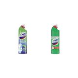1001 Tuvalet Temizleyici Renk Değiştiren Tuvalet Uzmanı Kireç Çözücü 750 ml 1 Adet ve Domestos Yo