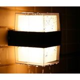 1001 Ucuz Geldi Prizma LED Aplik 12 Watt Gün Işığı 3200K Iç Mekan ve Dış Mekan Cata Bora LED Apli - Dikdörtgen
