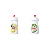 1001 Ultra Hızlı Sıvı Bulaşık Deterjanı Limon ve Misket Limonu, 1500 ml & Fairy Sıvı Bulaşık D - ebat