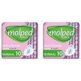 1001 Ultra Normal Günlük Ped (1 x 10 Adet) 2li Paket - secenek