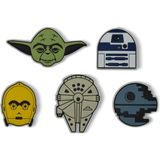 1001 Unisex Star Wars 5'li Paket Ayakkabı Askısı, Çok Renkli, Çok Renkli