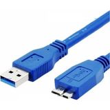 1001 Usb3.0 To Micro Usb-B Harici Harddisk HDD Data Kablosu 1m - SECENEK