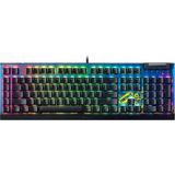 1001 V4 x - Fortnite Edition Rgb'li Mekanik Oyun Klavyesi (Sarı Anahtarlar, 6 Özel Makro Tuşu, Doubles