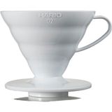 1001 V60 02 Dripper, Kahve Damlatıcı, Beyaz Plastik