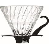 1001 V60 02 Dripper (Siyah Cam)