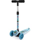 1001 Vardem Işıklı Scooter – LED Aydınlatmalı Tekerlek, Koruma Setli, Dayanıklı ve Güvenli Tasa - Ahşap