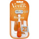1001 Venus Riviera Kullan At Kadın Tıraş Bıçağı 2'li
