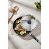1001 Wave 32CM Granit Balık Tavası - EBAT