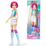 1001 Winx Iconic Doll – Tecna Imzalı Kıyafet ve Artikülated Joints – Klasik 27 cm Moda Bebek Mor
