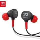 1001 Wired Earbuds For Nintendo Switch 2- Black, Officially Licensed, 8 mm Speaker Drivers, In-Ear Design - özellık