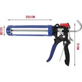 1001 WP224001 230MM Ağır Hizmet Tipi Metal Silikon/mastik Tabancası