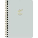1001 Write For A Start A5 Çizgili Spiralli Defter Mavi - ölçü - tip