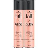 1001 x Glıss Hold Me Softly Bakım Yapan Saç Spreyi 250 ml (2 Paketi) - secenek