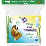1001 Yedek Islak Tuvalet Kağıdı 500 Adet – Suda Dağılan Formül, Tuvalete Atılabilir Hijyenik Ref