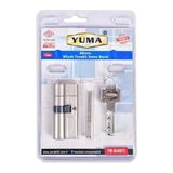 1001 Yuma Bilyalı Tuzaklı Saten Renk Barel Çelik Kapı Göbeği 68MM (YM-B68BTS)