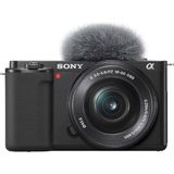 1001 ZV-E10L Aps-C 16-50 mm F/3.5-5.6 Power Zoom Aynasız Değiştirilebilir Lensli Vlog Kamera Kiti (Vlo
