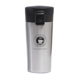 1001Hediye 57855210125795680184975 Kilitli 304 L Çelik Gri 500 Ml Kahve Termos Mug Cin406Gr Açık Beyaz
