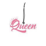 1001MODEL Pembe Queen Kraliçe Tasarımlı Oto Kokusu Dikiz Ayna Süsü Torpido Ve Oto Aksesuarı