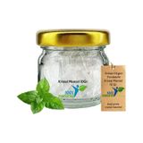 1001naturel Kristal Mentol Gıdaya Uygun Yenilebilir Granul Crystal Menthol 10 G