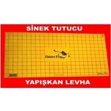 100Adet Sinek Bantı 60X30Cm Yapışkanlı Tutucu Çekici Levha Sarı