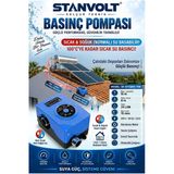 100°C Dayanıklı Güneş Enerjisi Ve Sıcak Su Basınç Artırıcı Pompa / 1 Kat 1 Daire Hidroforu (Sessiz &
