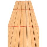 100cm Süper Ahşap Düz Lambiri