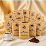 100GR. x 10 Paket (1kg.) Taze Çekilmiş Ata Türk Kahvesi - 1 kg