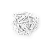 100'lü Beyaz Ahşap Mandal 2.5cm (10'lu Paket-1000 Adet)