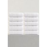 100'Lü Greek El Havlusu - 50X90 Cm, 225Gr, %100 Pamuk, Spa Ve Otel Havlusu, Günlük Kullanıma Uygun