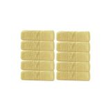 100'Lü Greek Sarı Banyo Havlusu - 70X140 Cm, 490 Gr, %100Pamuk, Spa Ve Otel Havlusu (10 Adet)