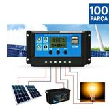 100'LÜ Paket Güneş Paneli Akü Şarj Kontrol Cihazı 20 AMPER-12V 24V