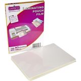 100'LÜ Polyester Laminasyon Filmi 303X426 Mm, Yüksek Kalite ve Dayanıklılık - Seçenek 1 - Ahşap - Bej - Siyah
