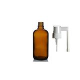 100ML Kahverengi Ağız Spreyi Başlıklı Cam Şişe,12 Adet, Ağız Spreyi Şiesi, Cam Şişe, Medikal Şişe